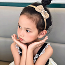 BD-A006 Bando Anak Perempuan Korea Karakter Motif Bunga Pita Beruang Kelinci Aksesoris Rambut Fashion
