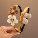 BD-A006 Bando Anak Perempuan Korea Karakter Motif Bunga Pita Beruang Kelinci Aksesoris Rambut Fashion