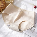 [10639] (CLEAR STOCK) W-CD003 Celana Dalam Wanita Antibakteri Graphene Katun Hight Quality Terbaru (W-CD003-Cream)