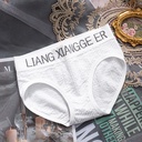 [10648] (CLEAR STOCK) W-CD004 Celana Dalam Wanita Pakaian Dalam Import Berkualitas Tinggi CD Midi Waist Bahan Katun (W-CD004-White)