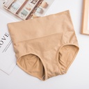 [10653] W-CD005 Celana Dalam Wanita Model Korset Import CD Slimming Hot Pants Pengecil Perut (W-CD005-Cream)