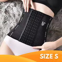 [11030] W-KS003 Korset Stagen Pengecil Perut Buncit Melahirkan Pelangsing Slimming Import (W-KS003-Black S)