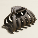 [10911] JR-A010 Jepit Rambut Cakar Jumbo Doff Model Korea Jepit Ponytail Hair Claw Clips (JR-A010-Dark/Brown)