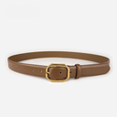 [11050] TP-KL008 Tali Pinggang Wanita Bahan Kulit PU Leather Casual Belt Retro Fashion Gaya Santai (TP-KL008-Brown)